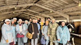 ученики проекта «Школа фермера» посетили КФХ Сидоренко Анатолия Владимировича в рамках практического занятия по направлению «Животноводство» - фото - 6