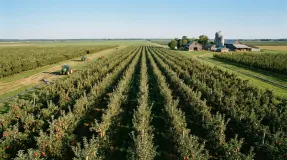 информационное сообщение о проведении ОТБОРА получателей на право получения субсидии на возмещение части затрат на закладку и (или) уход за многолетними насаждениями в отношении площади закладки многолетних насаждений (за исключением питомников) - фото - 1